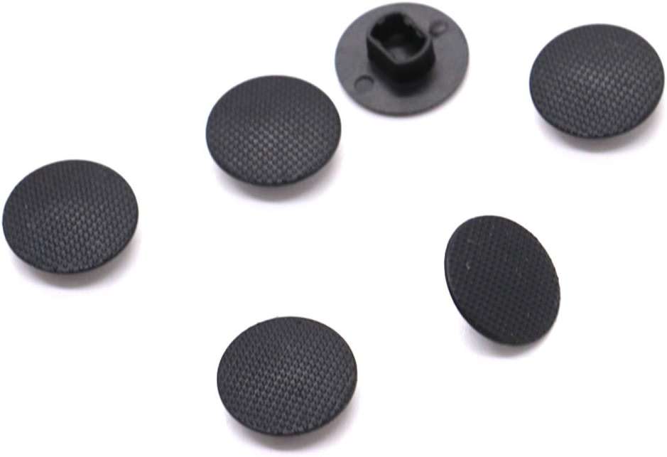 Pomeat 6 Pack Black Analog Joystick Stick Cap Cover Button for Sony PSP 1000 - Image 3