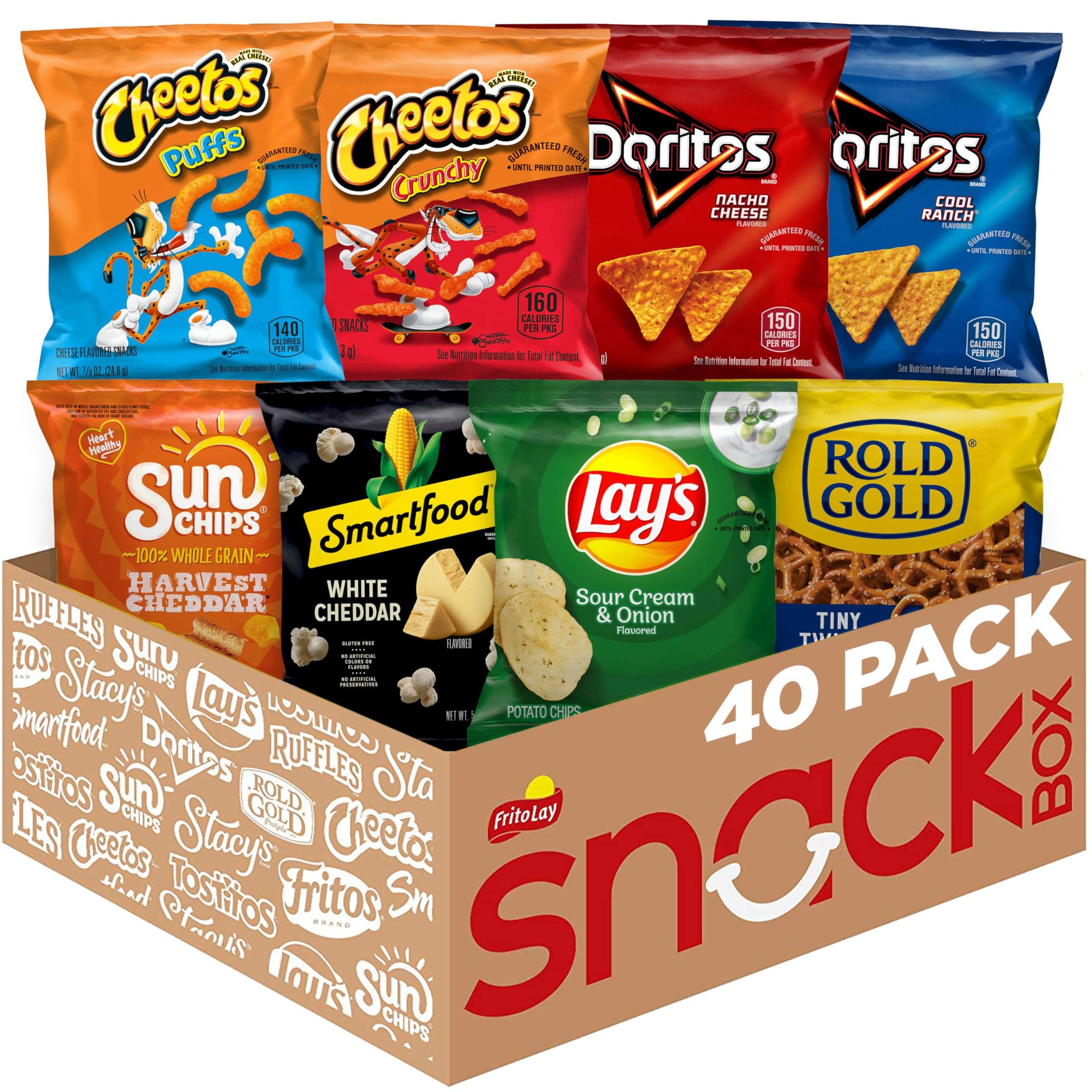 Frito-Lay Fun Times Mix Variety Pack, 40 Count - Image 1
