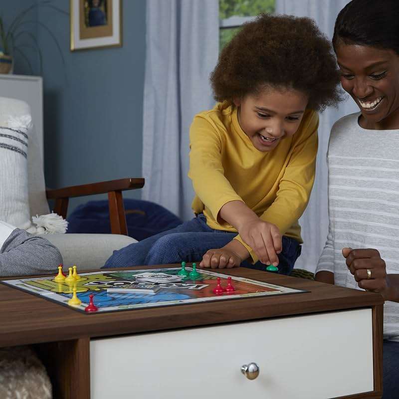 Sorry! Board Game for Kids Ages 6 and Up; Classic Hasbro Board Game; Each Player Gets 4 Pawns; Family Game - Image 6