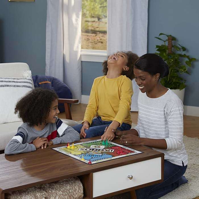 Sorry! Board Game for Kids Ages 6 and Up; Classic Hasbro Board Game; Each Player Gets 4 Pawns; Family Game - Image 7