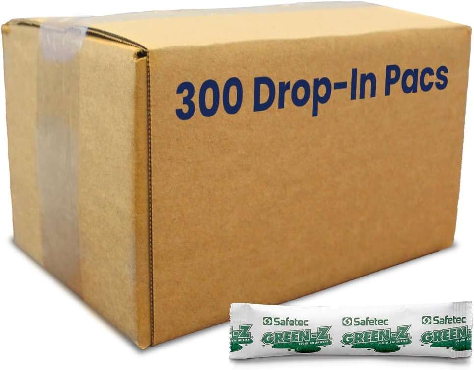 Safetec Green-Z Drop-in Pacs Liquid Medical Waste Solidifier (Up to 750 cc) (300 pacs/case) - Image 1