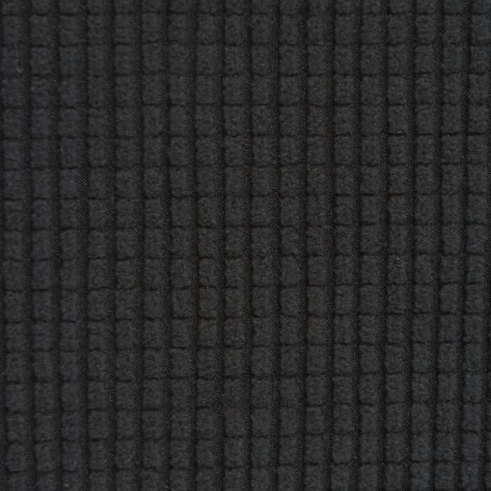 Easy-Going Stretch Loveseat Slipcover 1-Piece Sofa Cover Furniture Protector Couch Soft with Elastic Bottom for Kids Polyester Spandex Jacquard Fabric Small Checks (Loveseat, Black) - Image 6