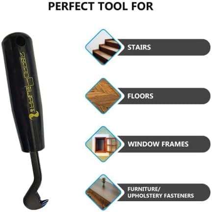 StaplePopper Mini – Heavy Duty Staple Remover Tool & Staple Puller | Fastest Hand Tool for Carpet Staples | Contractor Grade Staple Remover Stick for DIY, Upholstery & Flooring Projects - Image 4