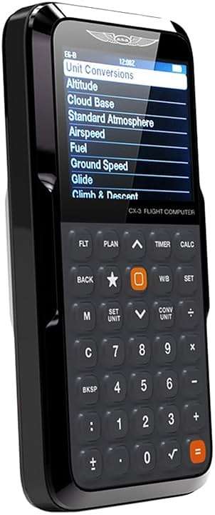 ASA CX-3 Flight Computer – Advanced Electronic E6B for Accurate Flight Planning and FAA Exam Preparation - Image 5