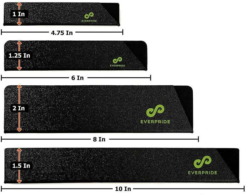 EVERPRIDE Chef Knife Sheath Set (4-Piece Set) Universal Blade Edge Cover Guards for Chef’s and Kitchen Knives – Durable, BPA-Free, Felt Lined, Sturdy ABS Plastic – Knives Not Included - Image 3