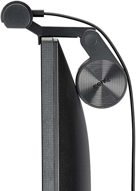 BenQ ScreenBar LED Monitor Light Bar - Auto-dimming, Adjustable Brightness and Color Temperature, No Screen Glare, Space-Saving, Eye-Care USB Monitor Lamp, Black - Image 5