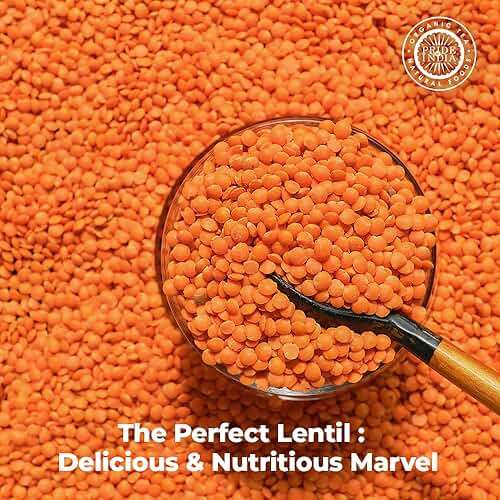 Pride of India Split Masur Red Lentils – 3 lb | Indian Masoor Dal Protein & Fiber Rich for Soup, Curry, Daal Recipes | Soft Texture Fast Cooking Dry Lentils - Vegan & Gluten Free Pantry Staple - Image 2