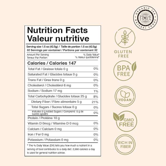 Pride of India Split Masur Red Lentils – 3 lb | Indian Masoor Dal Protein & Fiber Rich for Soup, Curry, Daal Recipes | Soft Texture Fast Cooking Dry Lentils - Vegan & Gluten Free Pantry Staple - Image 3