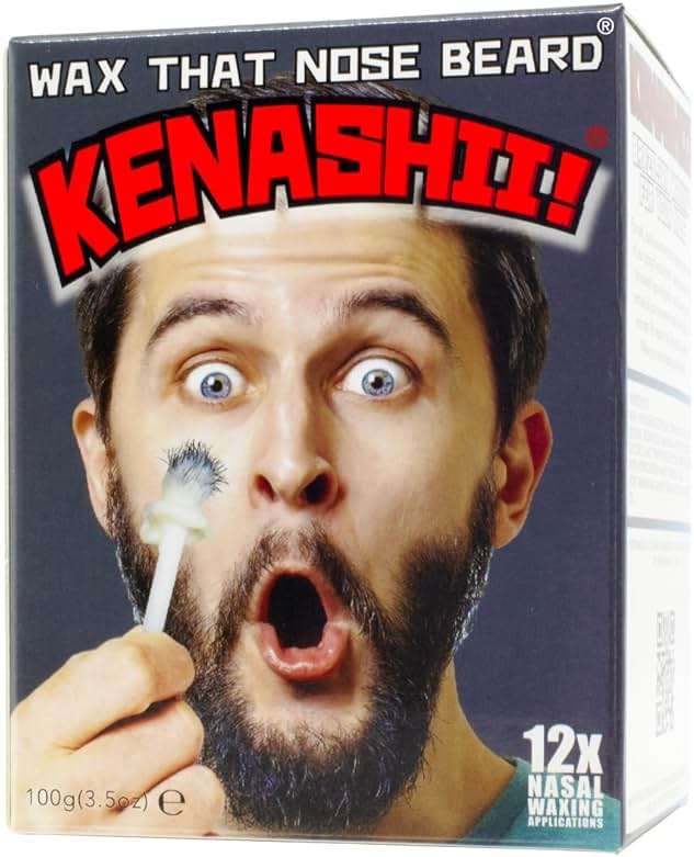 KENASHII Nose Wax Kit | 100 g Wax, 24 Applicators | The Original & Best Nose and Ear Hair Removal Kit from Kenashii | Nasal Waxing For Men and Women | Includes Balm Wipes, Mustache Guards, Storage Bag - Image 8