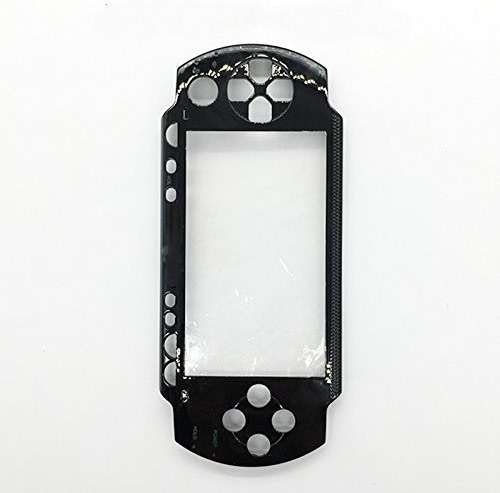 Front Face Plate Faceplate Shell Case Cover Replacement for Sony PSP 1000 1001 Fat (Black) - Image 3