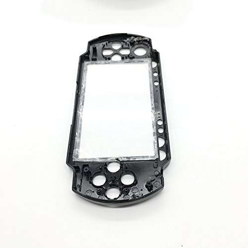 Front Face Plate Faceplate Shell Case Cover Replacement for Sony PSP 1000 1001 Fat (Black) - Image 4