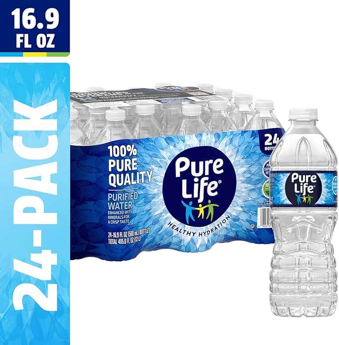 Pure Life Purified Water, 16.9 oz. Bottles, 2 Cases (24 Bottles) - Image 2