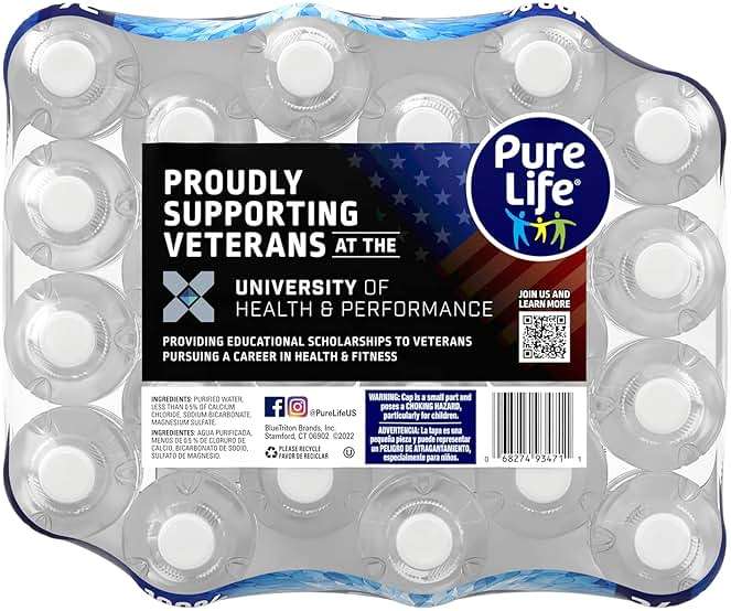 Pure Life Purified Water, 16.9 oz. Bottles, 2 Cases (24 Bottles) - Image 6