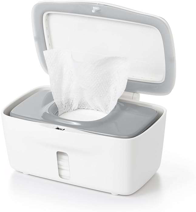 OXO Tot Perfect Pull Wipes Dispenser, Gray - Image 1
