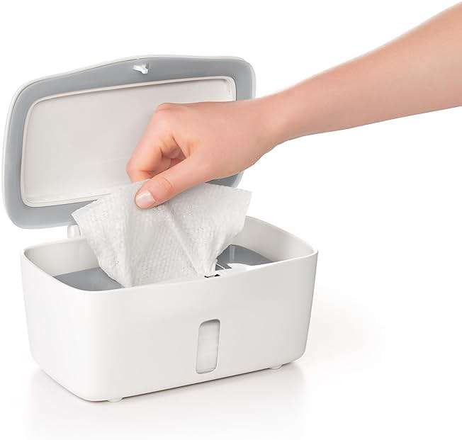 OXO Tot Perfect Pull Wipes Dispenser, Gray - Image 7