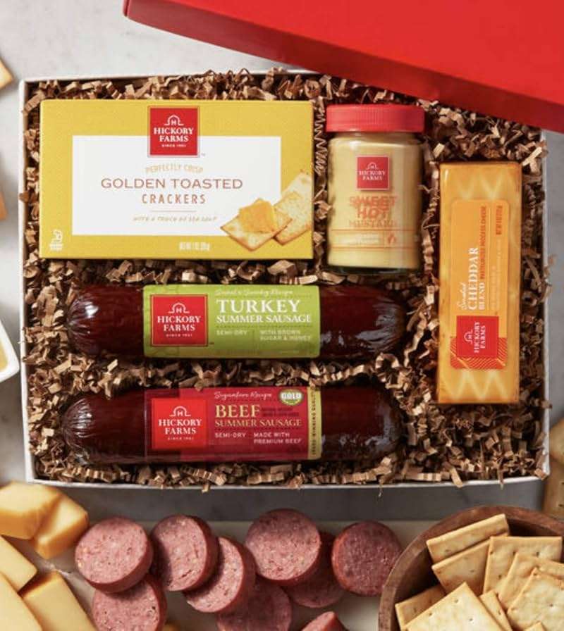 Hickory Farms Beef & Turkey Hickory Sampler - Image 1