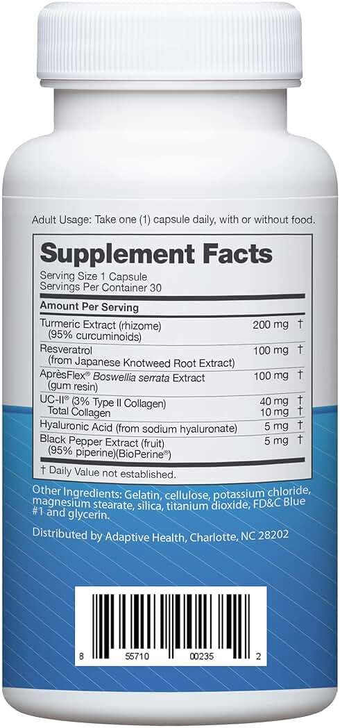 Instaflex Advanced Joint Support Nutritional Supplement Capsule with Doctor Formulated Joint Relief Supplement, Featuring UC-II Collagen & 5 Other Joint Discomfort Fighting Ingredients, 60 Ct - Image 2