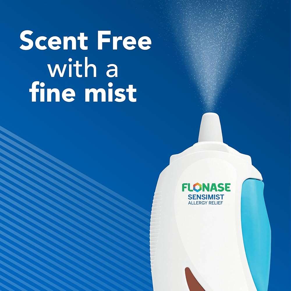 Flonase Sensimist Allergy Relief Nasal Spray for Non-Drowsy, 24-Hour Multi-Symptom Allergy Relief – 120 Sprays (Pack of 2) - Image 7