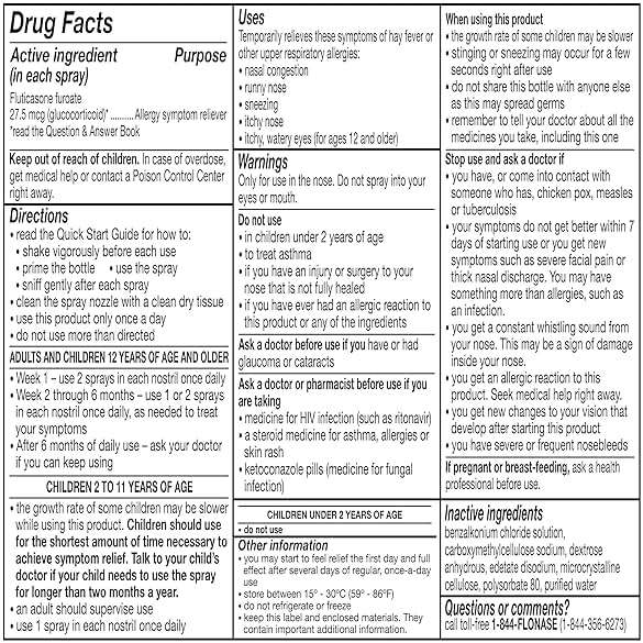 Flonase Sensimist Allergy Relief Nasal Spray for Non-Drowsy, 24-Hour Multi-Symptom Allergy Relief – 120 Sprays (Pack of 2) - Image 8