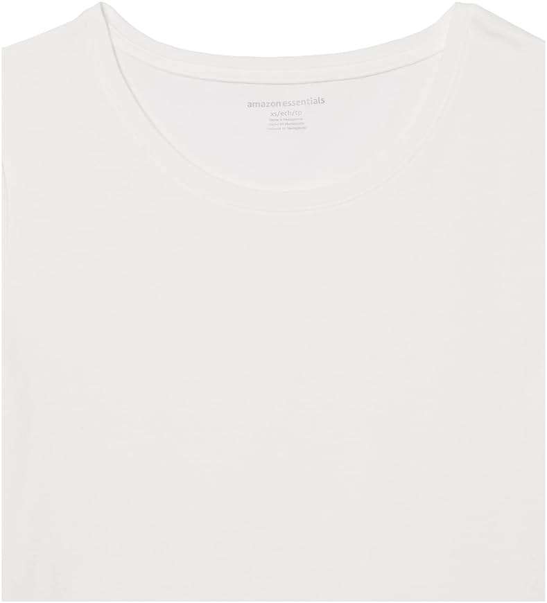 Amazon Essentials Women's Regular-Fit Short-Sleeve T-Shirt (Crewneck and V-Neck Options), Multipacks - Image 9