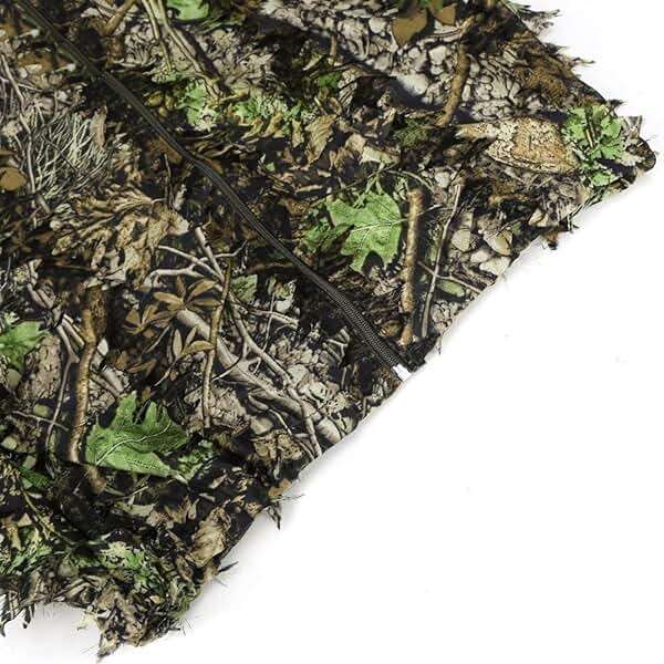 PELLOR Outdoor Camo Ghillie Suits, 3D Leafy Hooded Hunting Airsoft Camouflage Gillies Suits for Kids & Adults - Image 7
