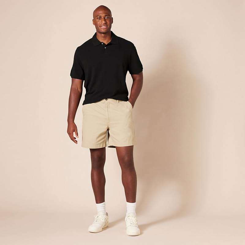 Amazon Essentials Men's Slim-Fit Short-Sleeve Cotton Pique Polo Shirt - Image 8