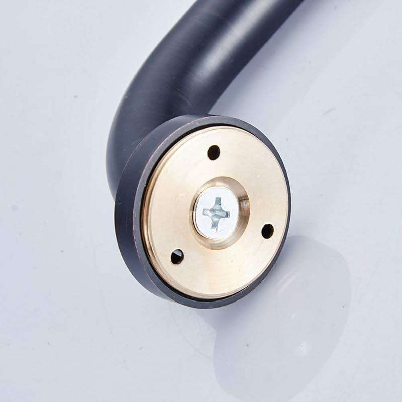 ELLO&ALLO Oil Rubbed Bronze Bathroom Shower Grab Bar, Home Care Bath Hardware (16 Inch) - Image 5