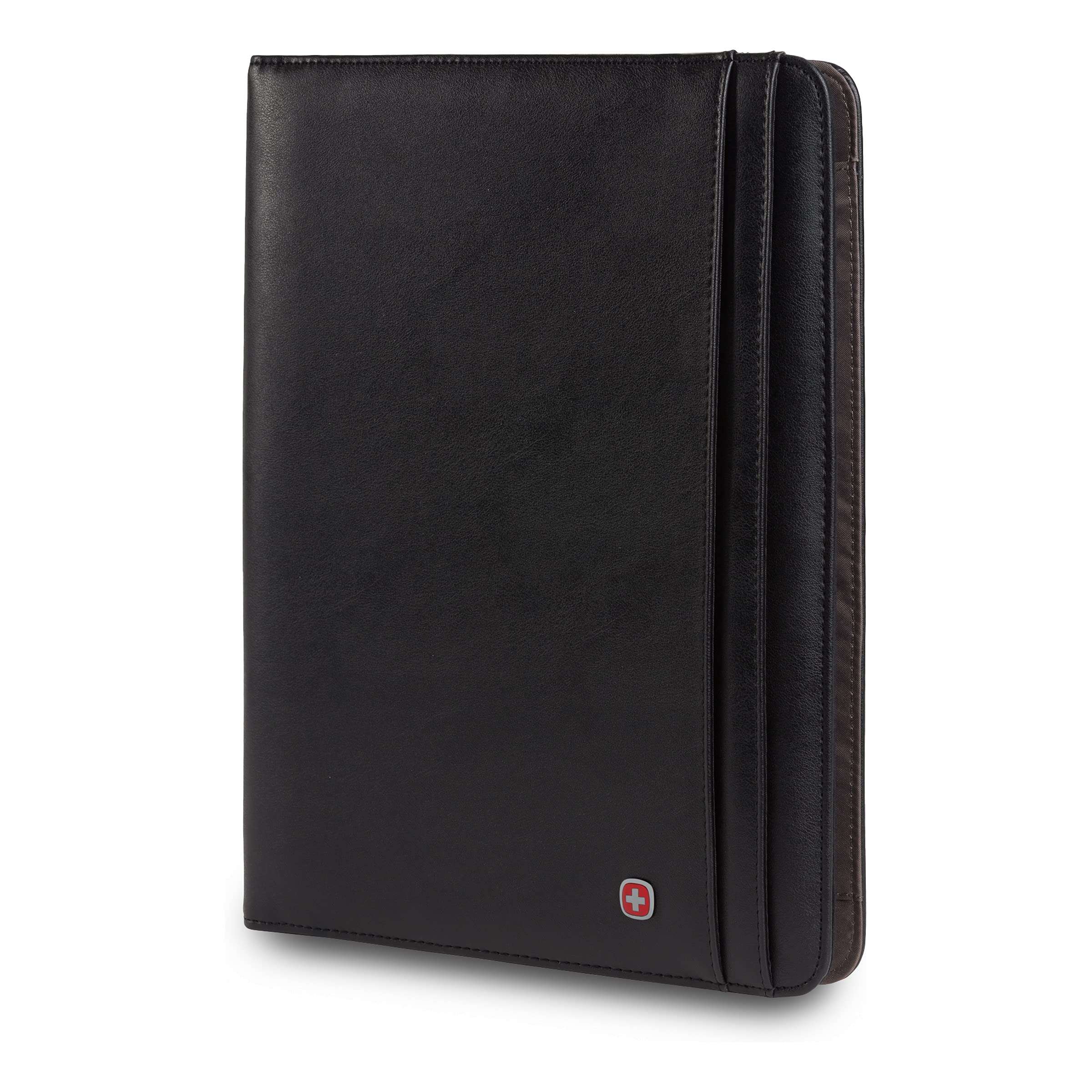 Wenger Merit Padfolio, Padded Document Organizer, Black - Image 1