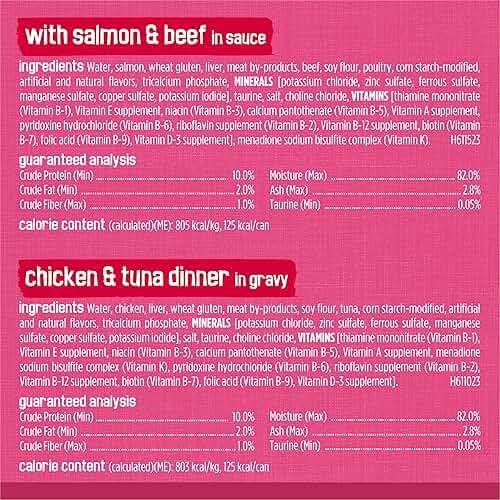 Purina Friskies Gravy Wet Cat Food Variety Pack, Surfin’ and Turfin’ Prime Filets Favorites - (Pack of 40) 5.5 oz. Cans - Image 8