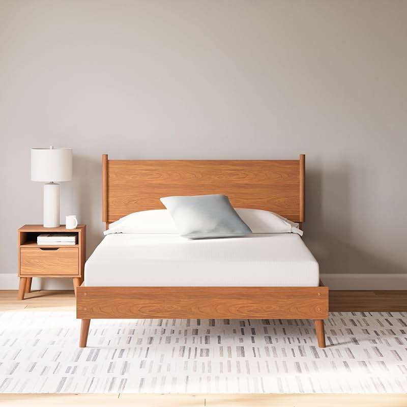 Signature Design by Ashley Queen Size Chime 8 Inch Medium Firm Gel Memory Foam Mattress with Green Tea & Charcoal Extract, Fiberglass-Free, Mattress In A Box - Image 3