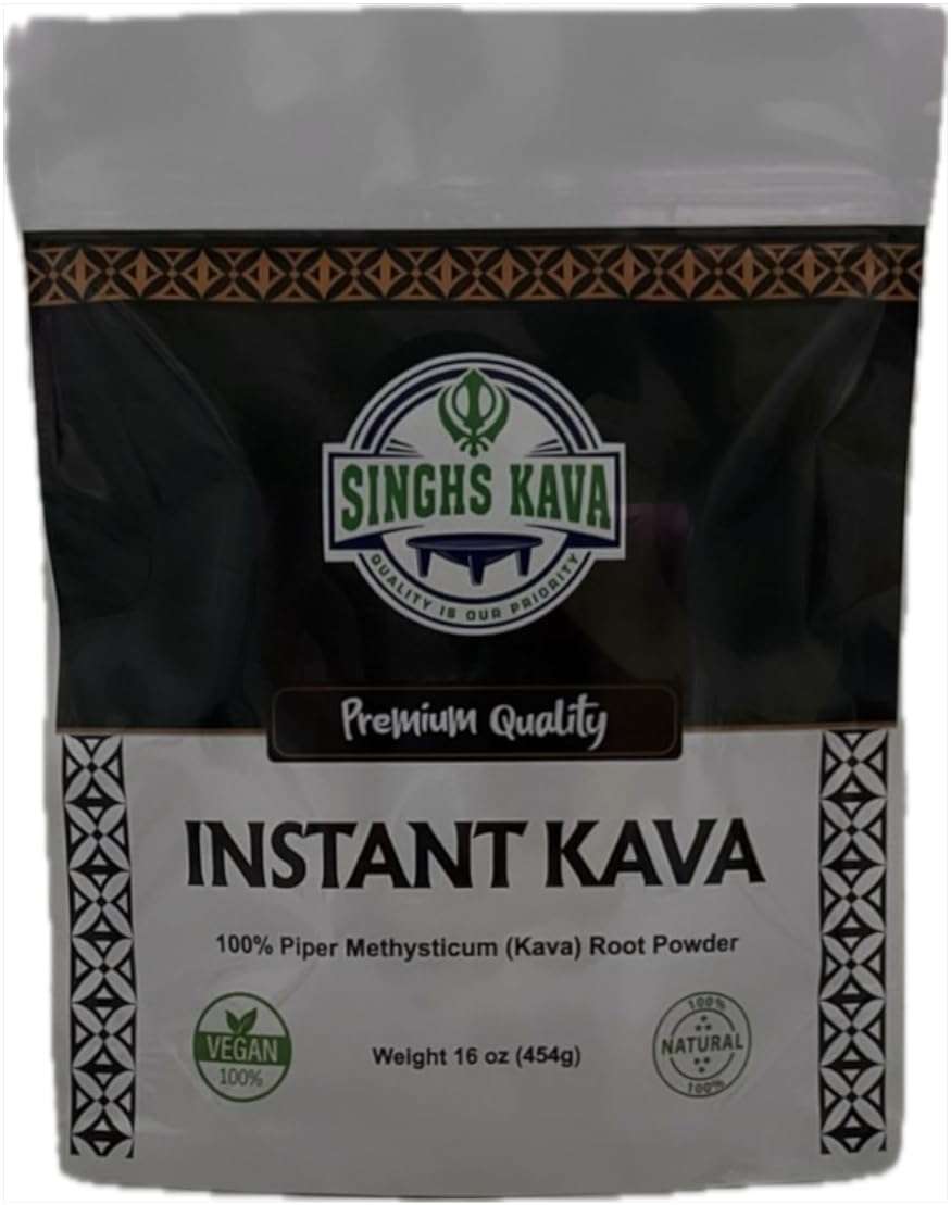 DIRE Outdoor Gear SINGHS Micronized Instant Kava Powder-Fijian Kava (16oz) - Image 4