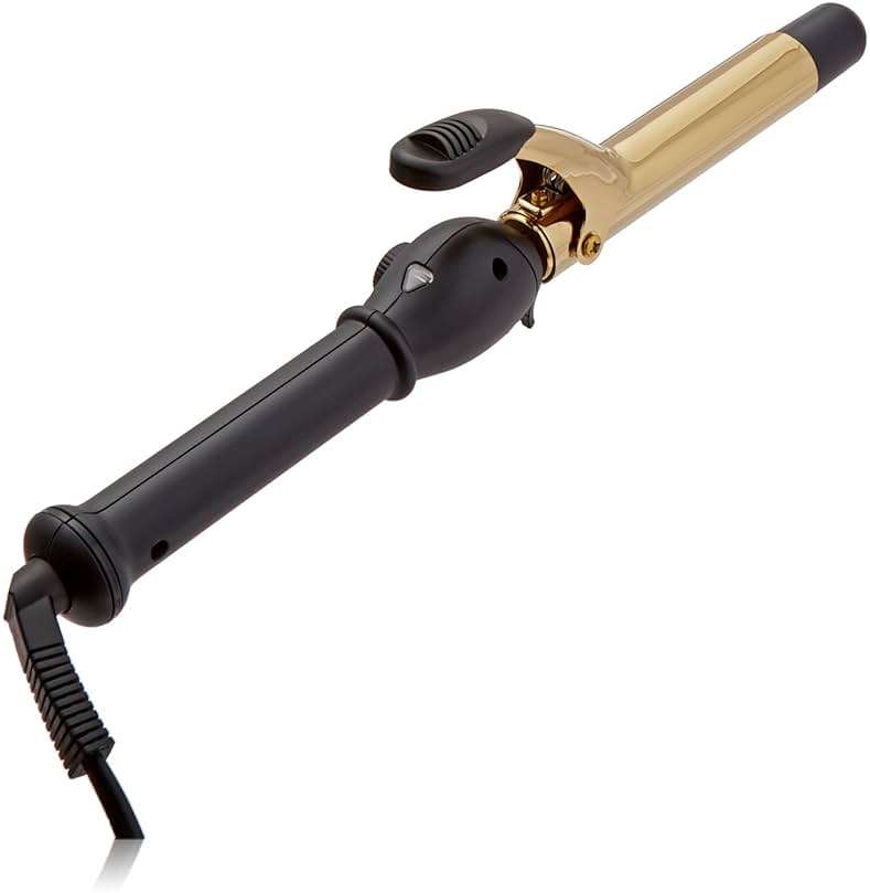 Paul Mitchell Pro Tools Express Gold Curl Titanium Curling Iron, Fast-Heating to Create a Variety of Curls - Image 1