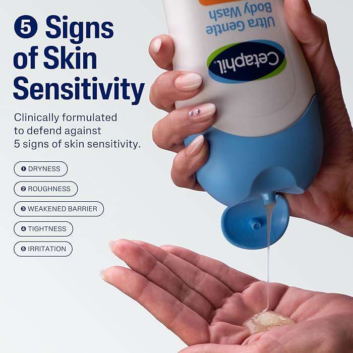 Cetaphil Ultra Gentle Relaxing Body Wash, For Dry to Normal, Sensitive Skin, 16.9oz, with Aloe Vera, Calendula, Vitamin B5, Hypoallergenic, Dermatologist Tested - Image 9