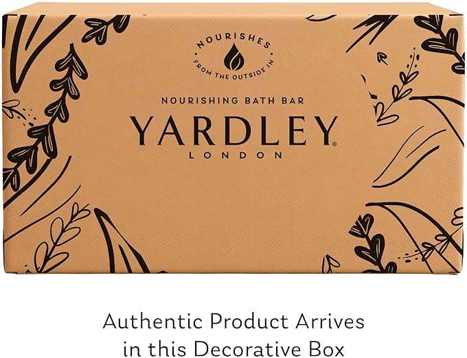 Yardley London Soap Bath Bar Bundle - 10 Bars: English Lavender, Oatmeal and Almond, Aloe and Avocado, Cocoa Butter, Lemon Verbena 4.25 Ounce Bars (Pack of 10 Bars, Two of each) - Image 2