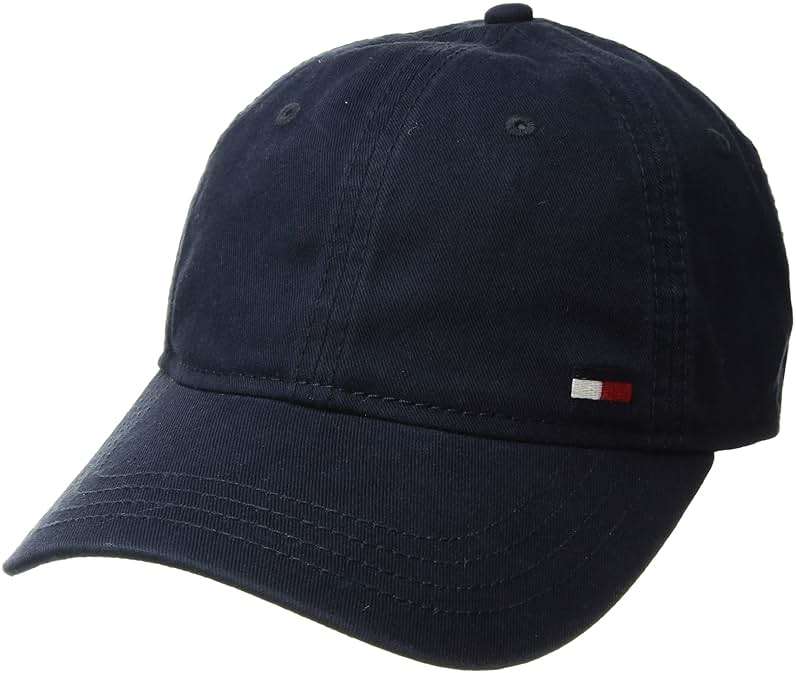 Tommy Hilfiger Men's Cotton Billy Adjustable Flap Baseball Cap - Image 1