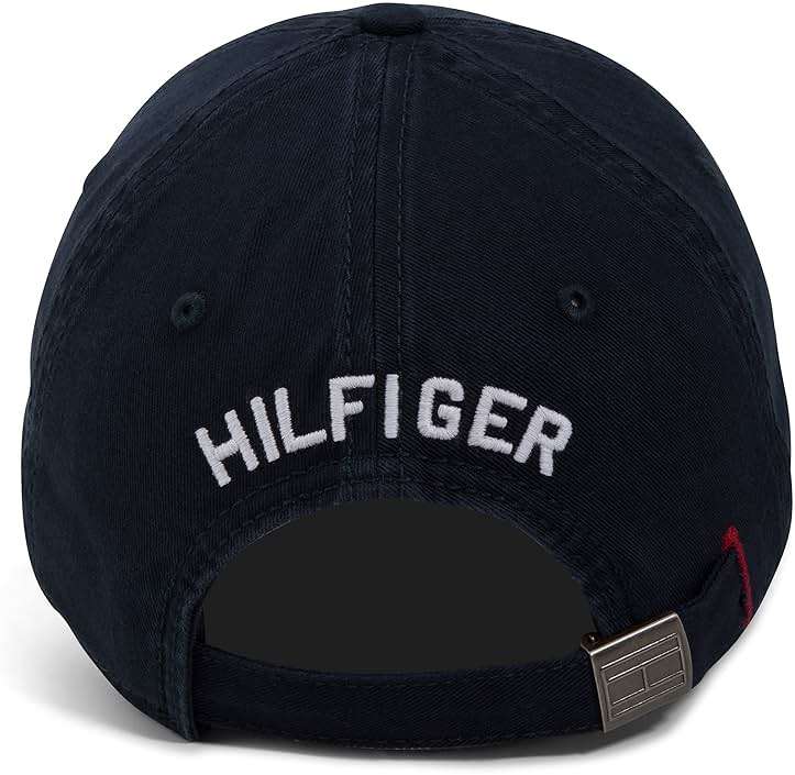 Tommy Hilfiger Men's Cotton Billy Adjustable Flap Baseball Cap - Image 2