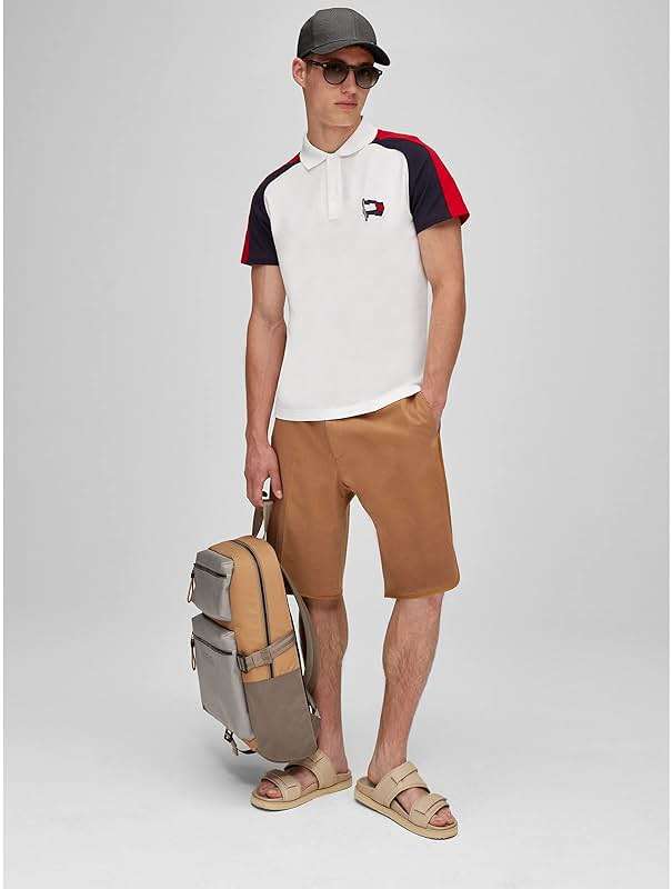 Tommy Hilfiger Men's Cotton Billy Adjustable Flap Baseball Cap - Image 4