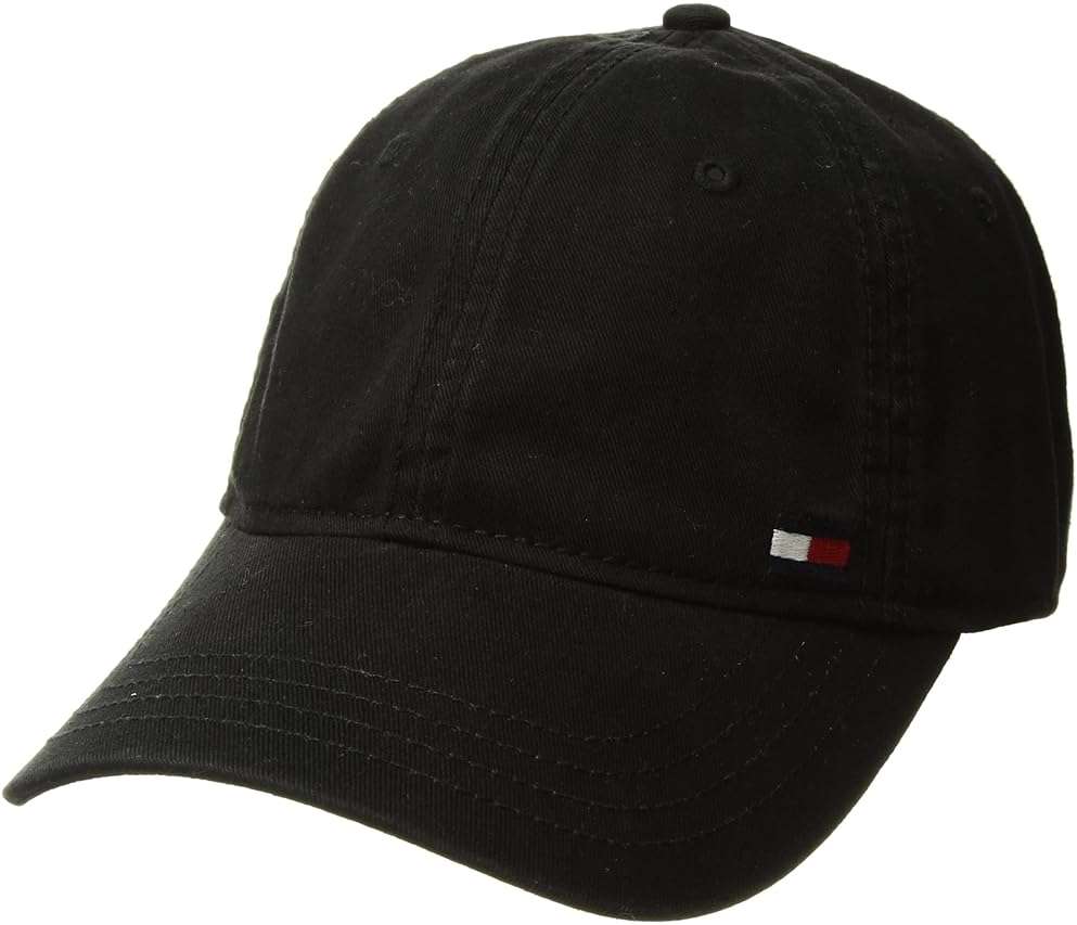 Tommy Hilfiger Men's Cotton Billy Adjustable Flap Baseball Cap - Image 1