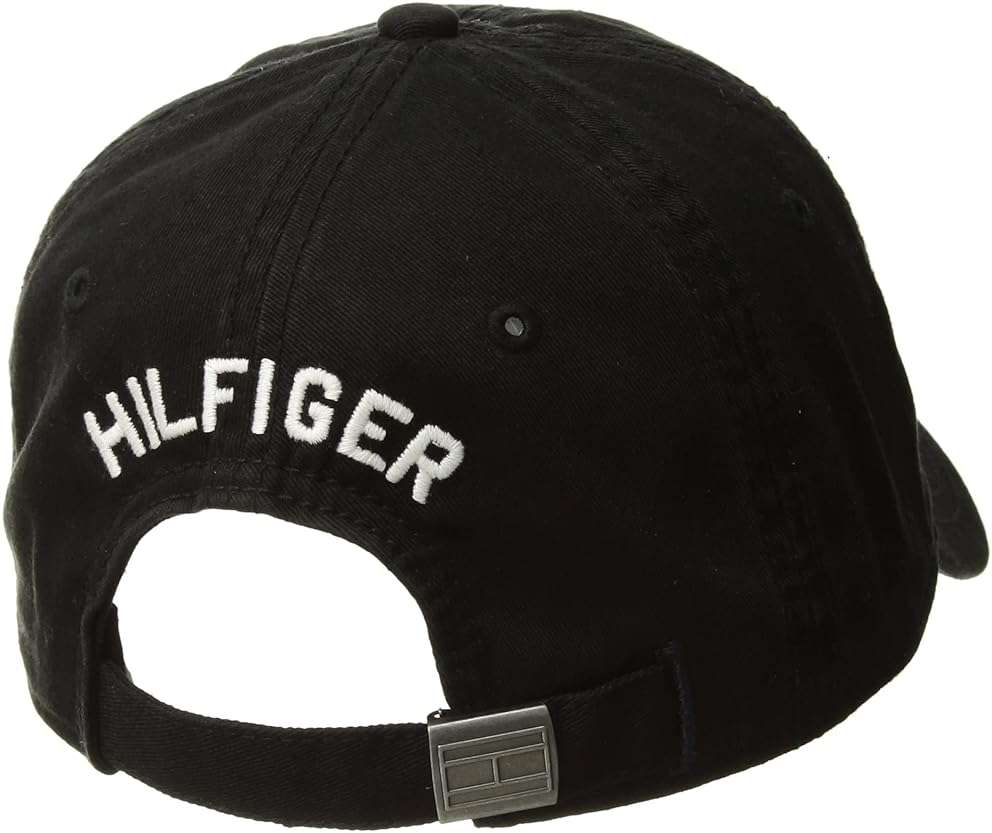 Tommy Hilfiger Men's Cotton Billy Adjustable Flap Baseball Cap - Image 2
