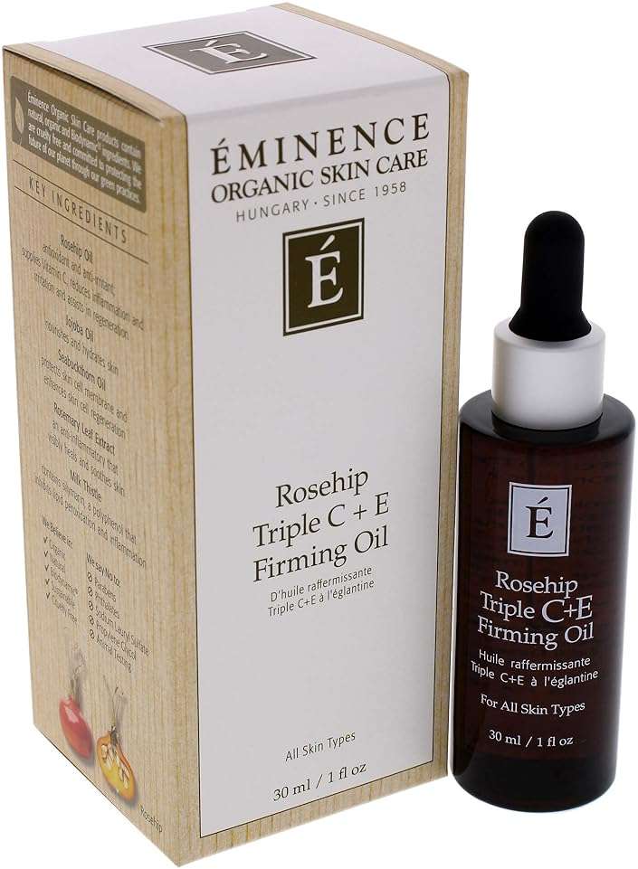 Eminence Rosehip Triple C Plus E Firming Oil for Unisex - 1 oz Oil - Image 5