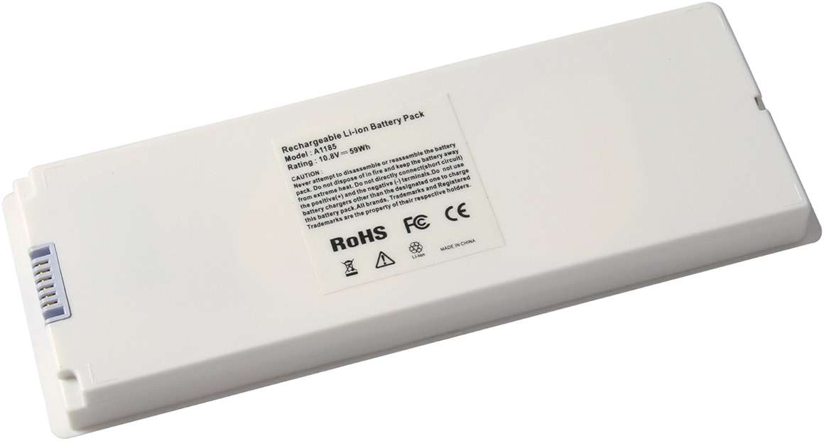 Fancy Buying A1185 Laptop Battery for Apple MacBook 13 A1181 MA561 MA254 MA255 MA472 MA566 MA700 MA701 MB061 MB062 MA561FE/A MA561G/A MA561J/A - White - Image 1