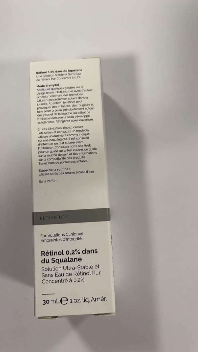 The Ordinary Retinol 0.2% in Squalane, Gentle Retinol Serum for the Face That Is Anti-Aging and Skin Smoothing, 1 Fl Oz - Image 4