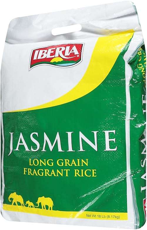 Iberia Jasmine Long Grain Fragrant Rice, 18 Pound - Image 3