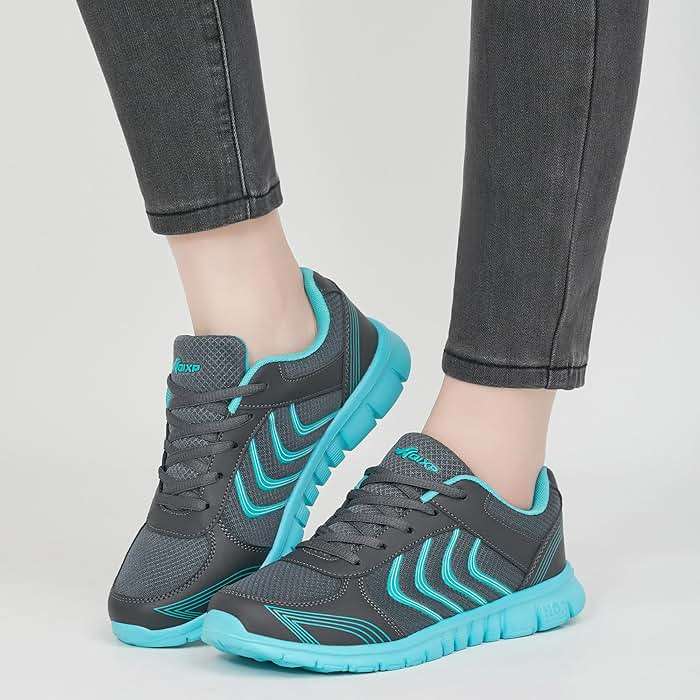 Alicegana Womens Comfortable Walking Shoes: Lightweight Breathable Womens Sneakers for Daily Walks - Non Slip Casual Tennis Shoes for Work Commuting - Image 6