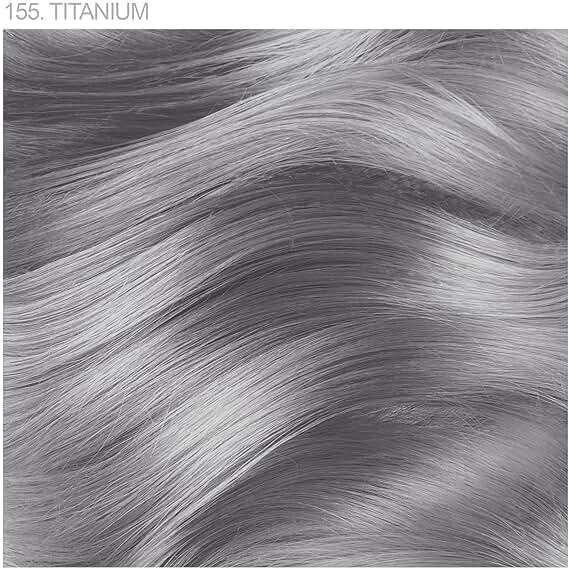 Adore Semi Permanent Hair Color - Vegan and Cruelty-Free Hair Dye - 4 Fl Oz - 155 Titanium (Pack of 1) - Image 2