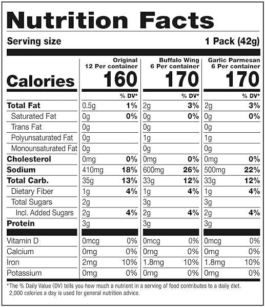 Snack Factory Pretzel Crisps Variety Pack, Individual 1.5 Ounce (Pack of 24) - Image 3