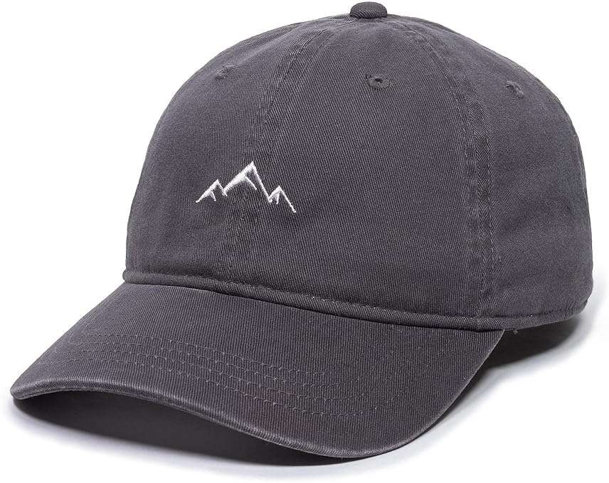 Outdoor Cap -Adult Mountain Dad Hat-Unstructured Soft Cotton - Image 1