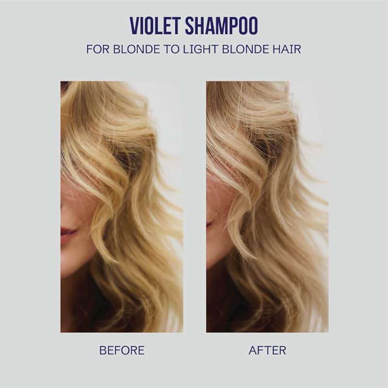 Oligo Professionnel - Blacklight Violet Shampoo - Sulfate-Free Purple Shampoo for blondes - Vegan - Eliminate Yellow Tones - Refresh Faded Highlights - Argan oil - Hydrating Formula - 8.5oz - Image 5