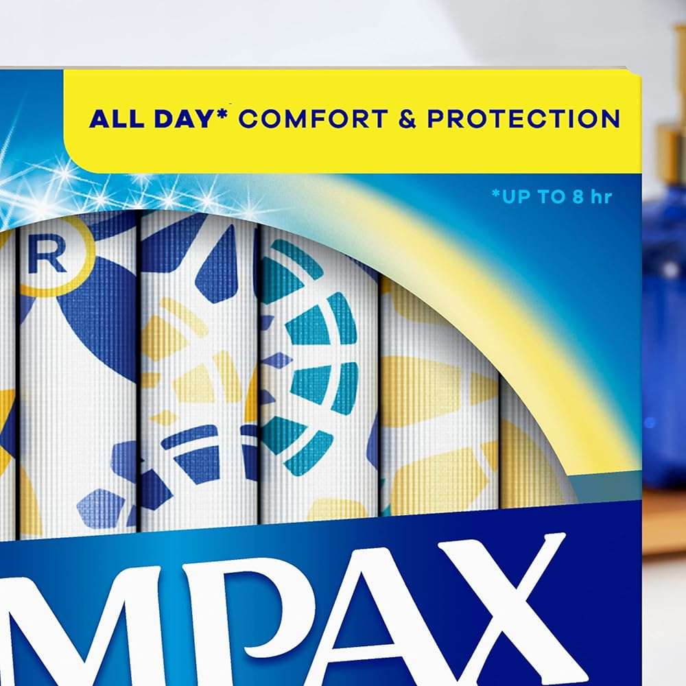 Tampax Pearl Plastic Tampons, Light/Regular/Super Absorbency Multipack, 188 Count, Unscented (47 Count, Pack of 4 - 188 Count Total) - Packaging May Vary - Image 5