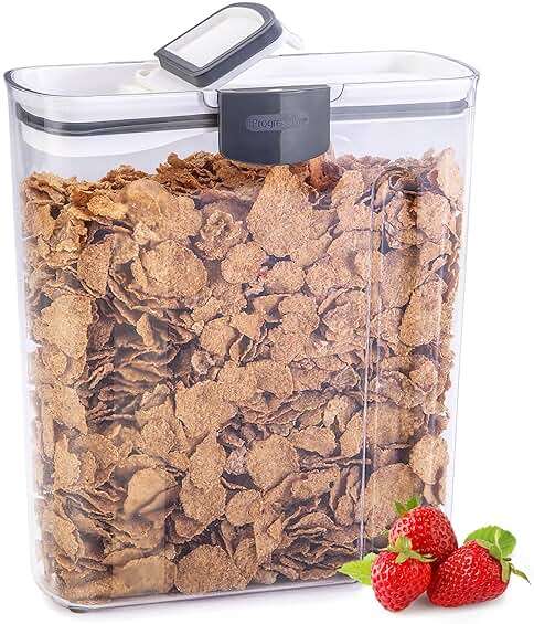 ProKeeper Cereal Keeper, 3-Quart, Airtight Seal, BPA-Free Plastic Storage Container - Image 1